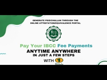 How to Pay IBCC FEE through One Bill